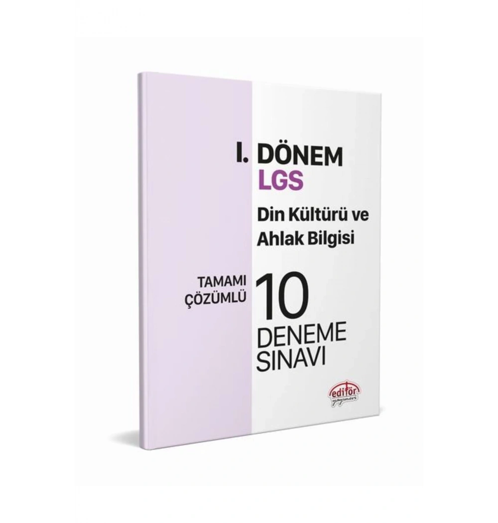 Editör Lgs 1.Dönem Din Kültürü 10 Deneme Sınavı