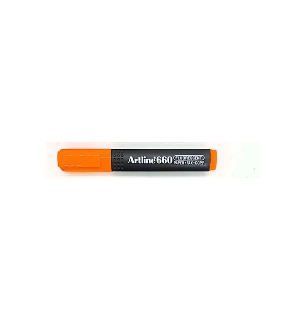 Artlıne Ek-660N Fosforlu Kalem Turuncu