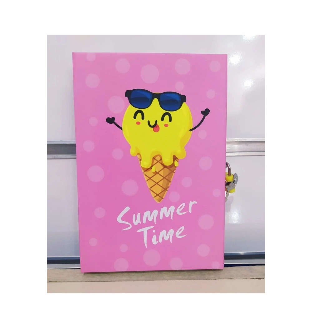 Mikro Ht-52 Kilitli Hatıra Defteri Dondurma