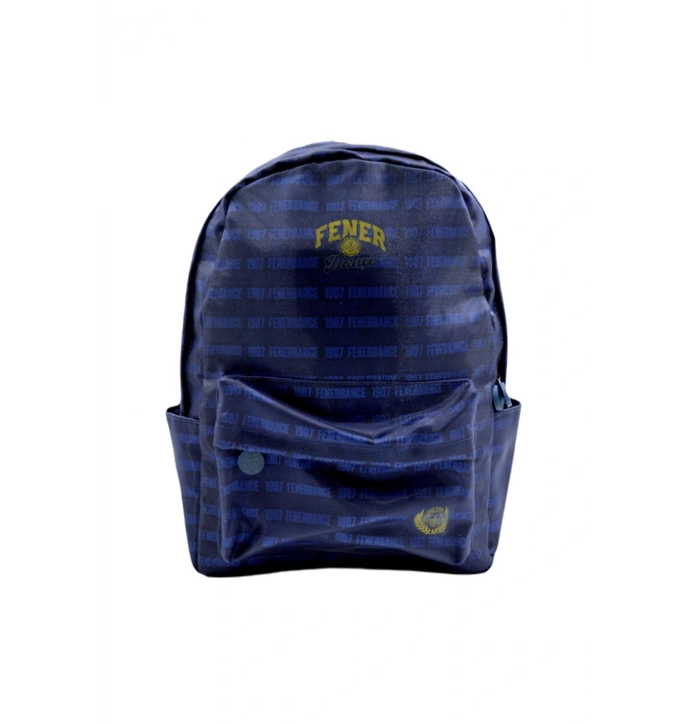 Fenerbahçe Çelenk Logo Detaylı Sırt Çantası  23722 Me Çanta