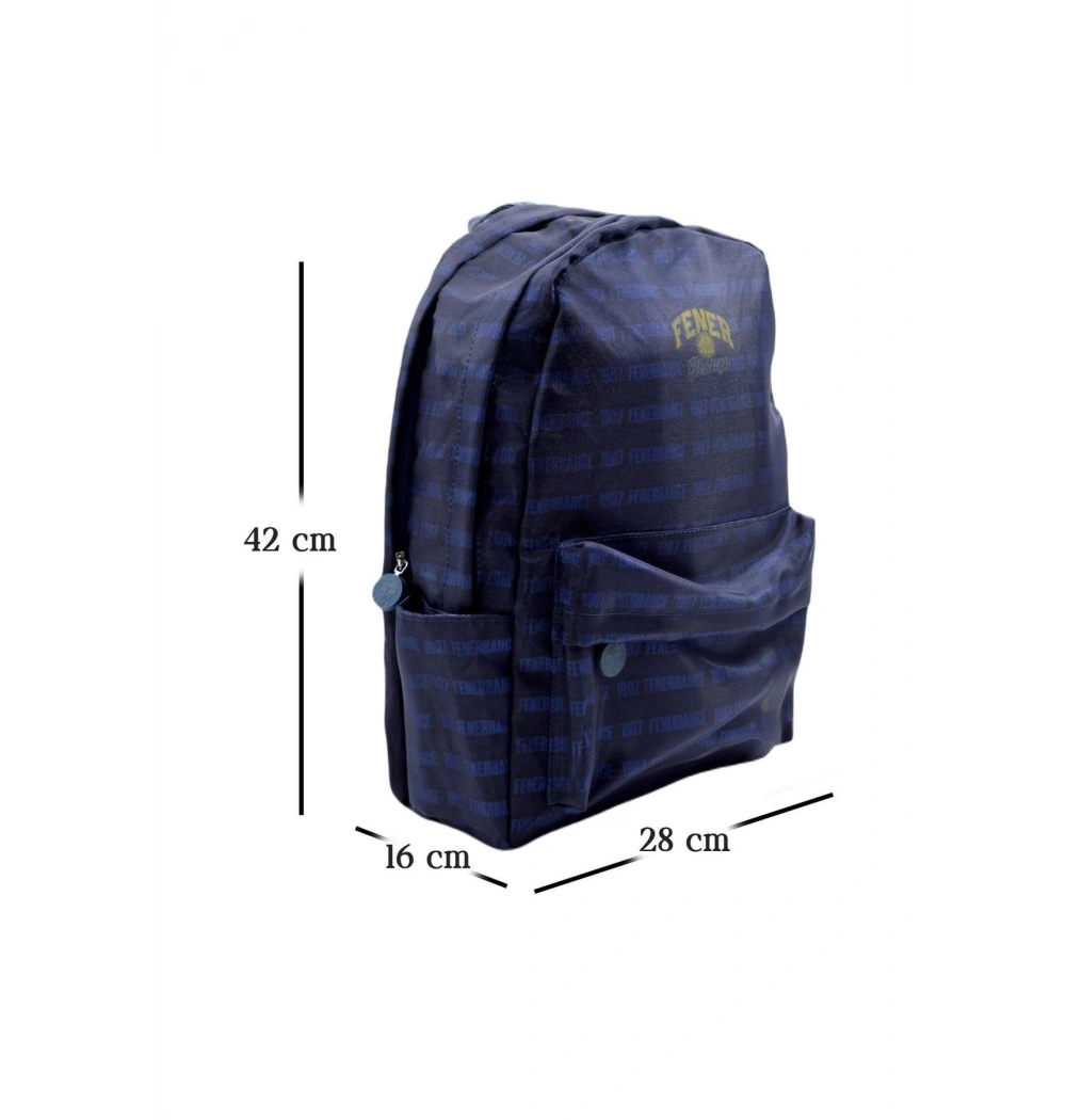 Fenerbahçe Çelenk Logo Detaylı Sırt Çantası  23722 Me Çanta
