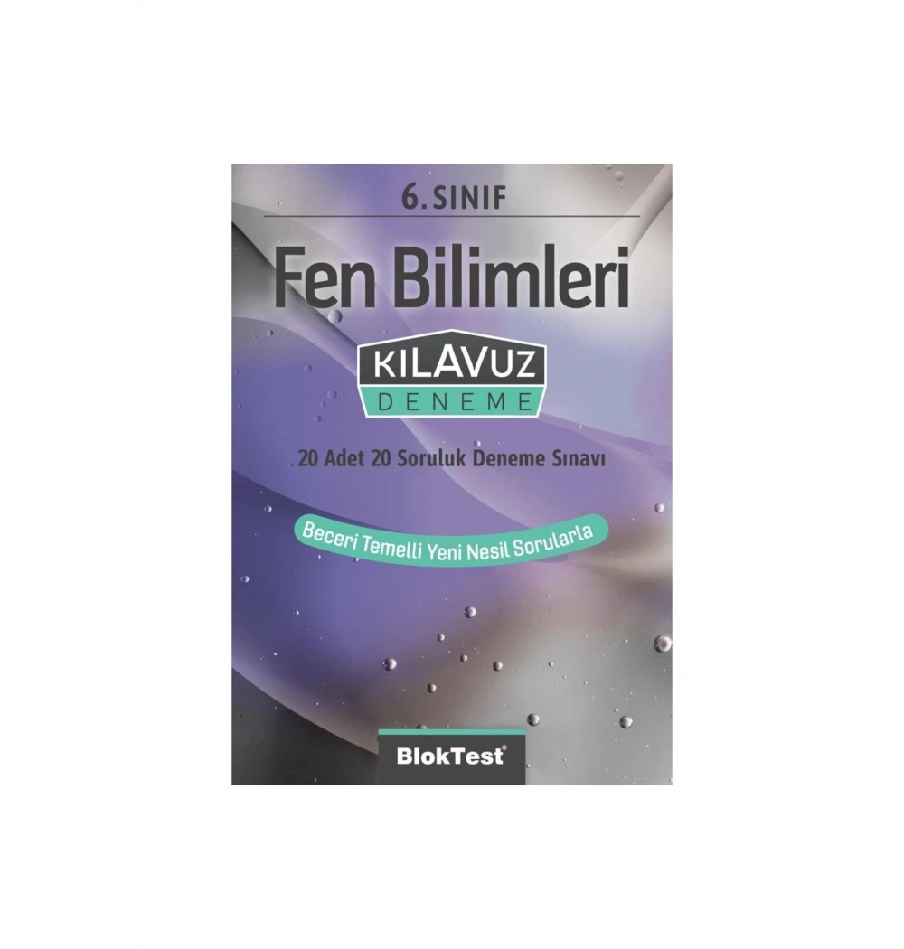 Bloktest 6.Sınıf Fen Bilimleri 20 Kılavuz Deneme