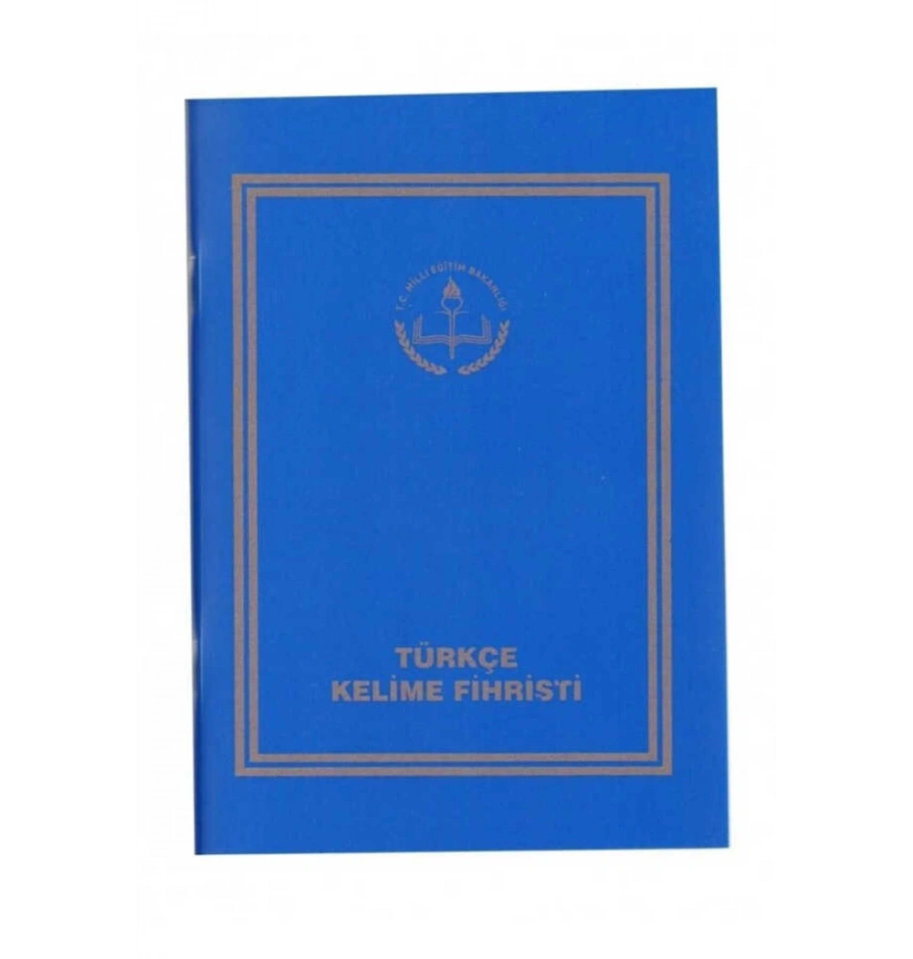 Gülpaş Türkçe Kelime Fihrist Defteri 14X20 56 Yp Plastik Kapak  154