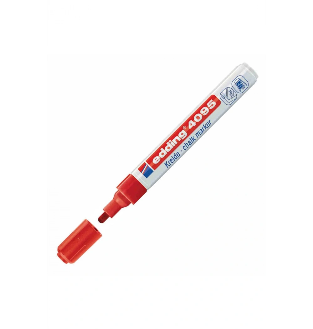Edding 4095 Markör Kırmızı 2-3 Mm Ed409502