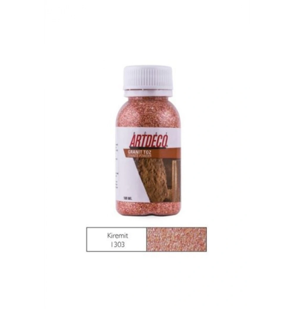Lisans Artdeco Granit Toz 100Ml. Kiremit Lv-Y-029D-1303