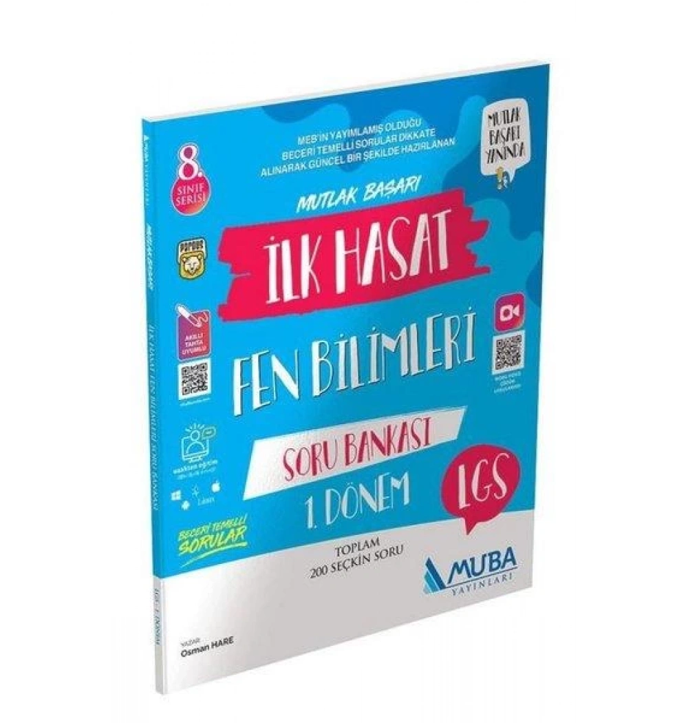 Muba 8.Sınıf 1.Dönem Fen Bilimleri Soru Bankası