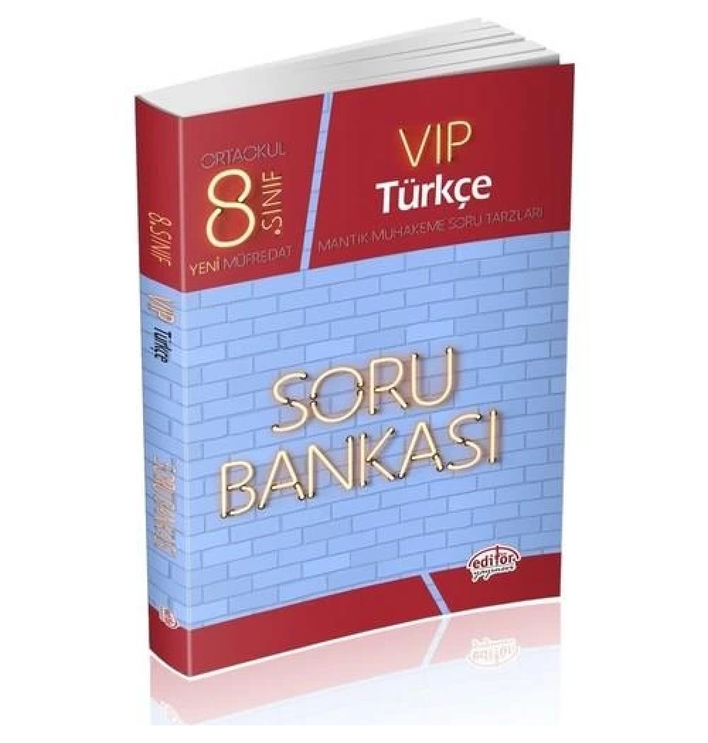Editör 8.Sınıf Türkçe Soru Bankası