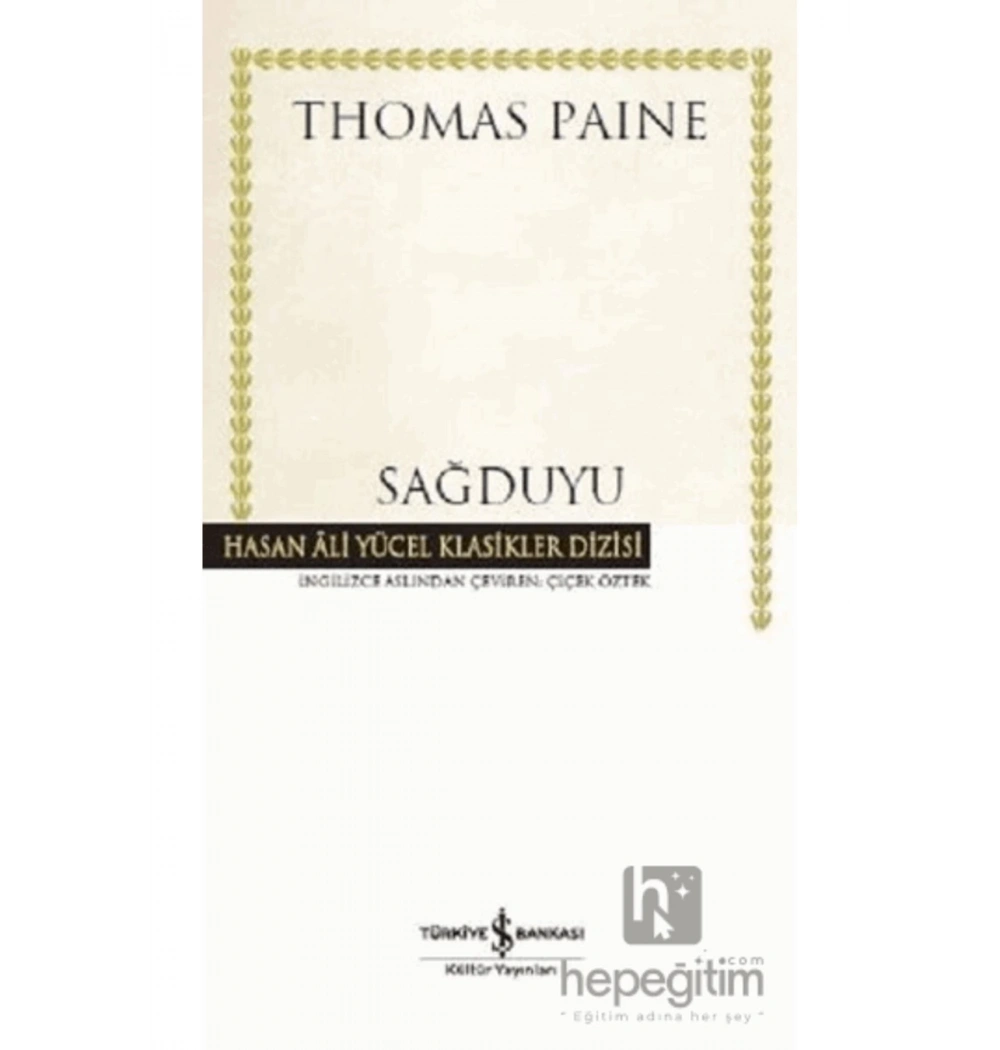 Sağduyu Thomas Paıne İş Bankası