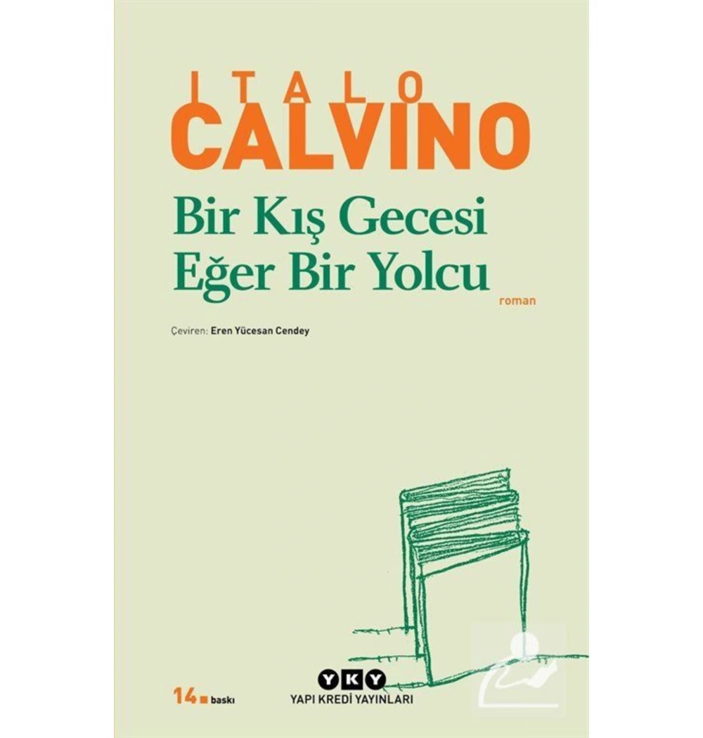 Bir Kış Gecesi Eğer Bir Yolcu Italo Calvino Yapı Kredi