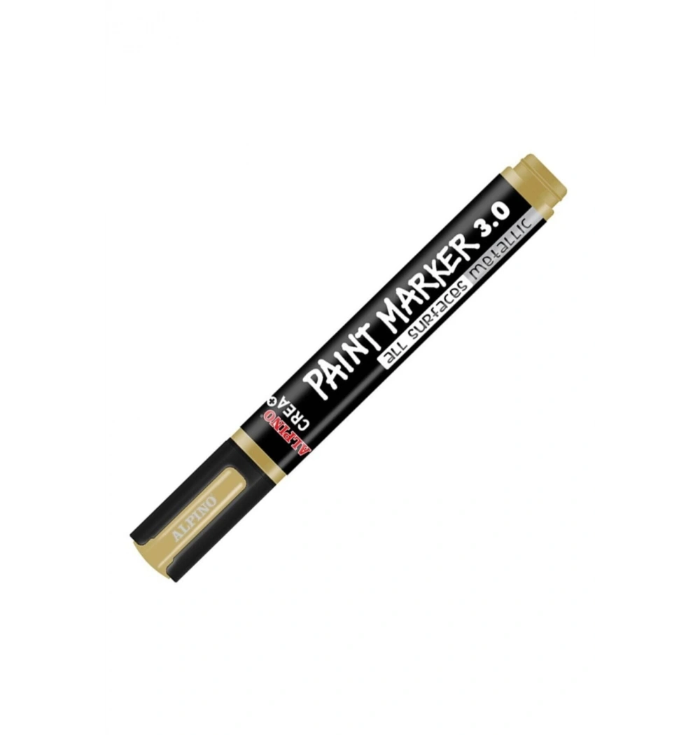 Alpino Ar-0170 Crea Paint Marker Metalik Altın