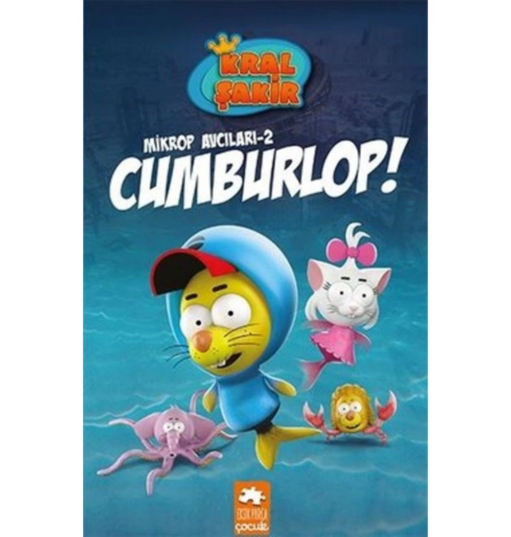 Kral Şakir Mikrop Avcıları 2 Cumburlop İçi Renkli Ciltli  Eksik Parça