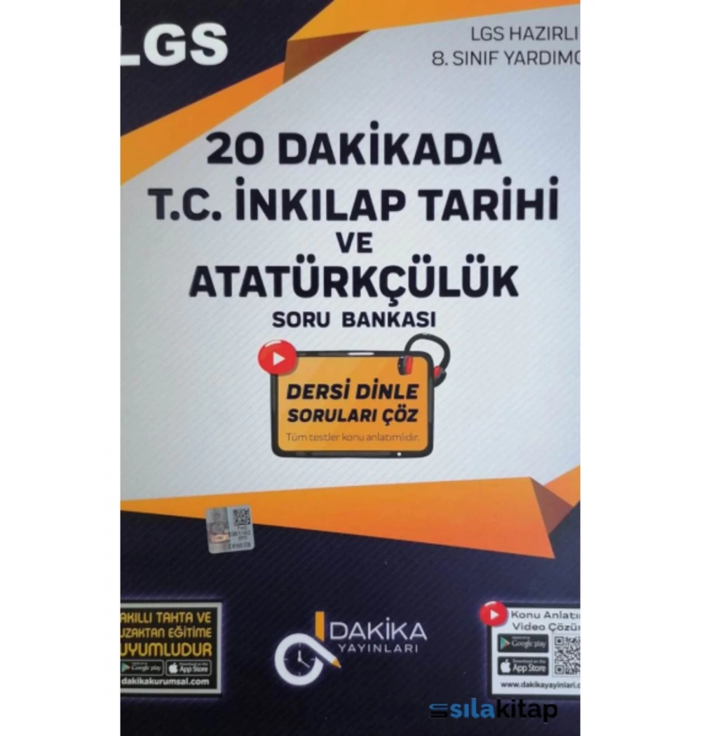 DAKİKA LGS 20 DAKİKADA İNKİLAP TARİHİ SORU BANKASI