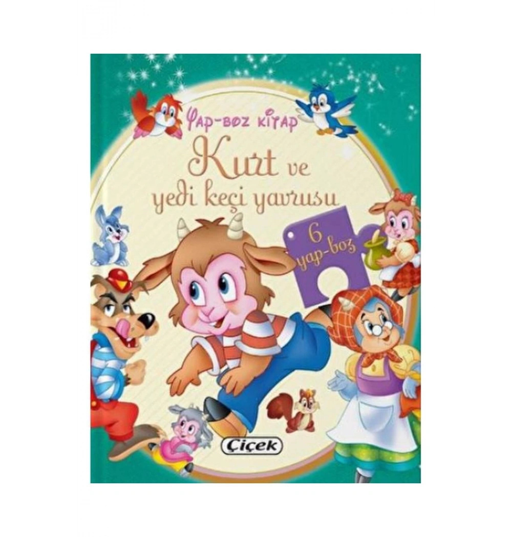 Yapbozlu Klasik Masallar Kurt Ve Yedi Keçi Yavrusu Çiçek Yayın