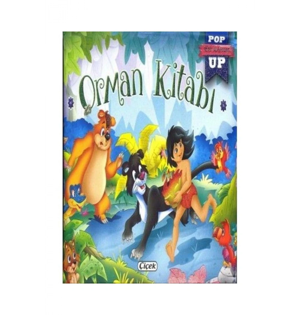 Popup Mini Masallar Orman Kitabı Çiçek Yayın