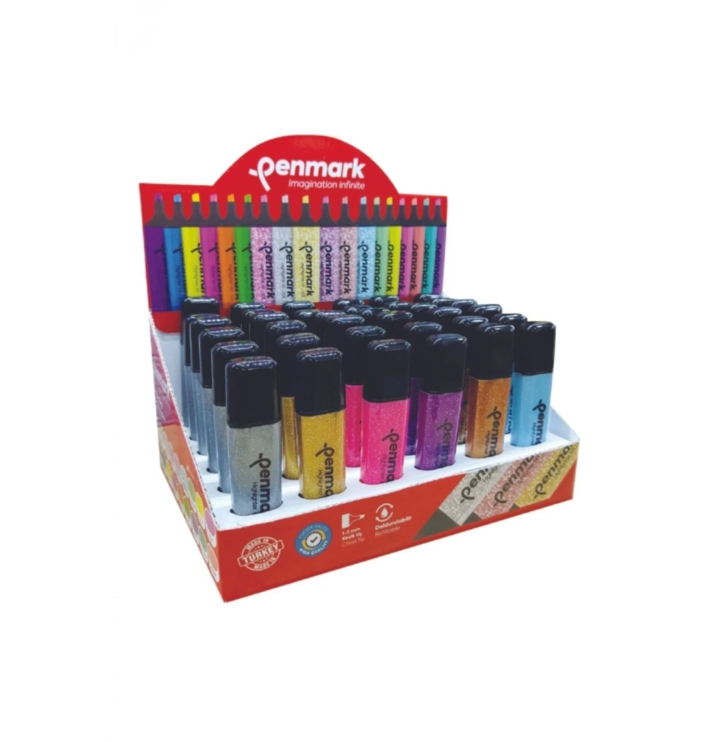 Penmark Fosforlu Kalem Neon Pembe Hs-505