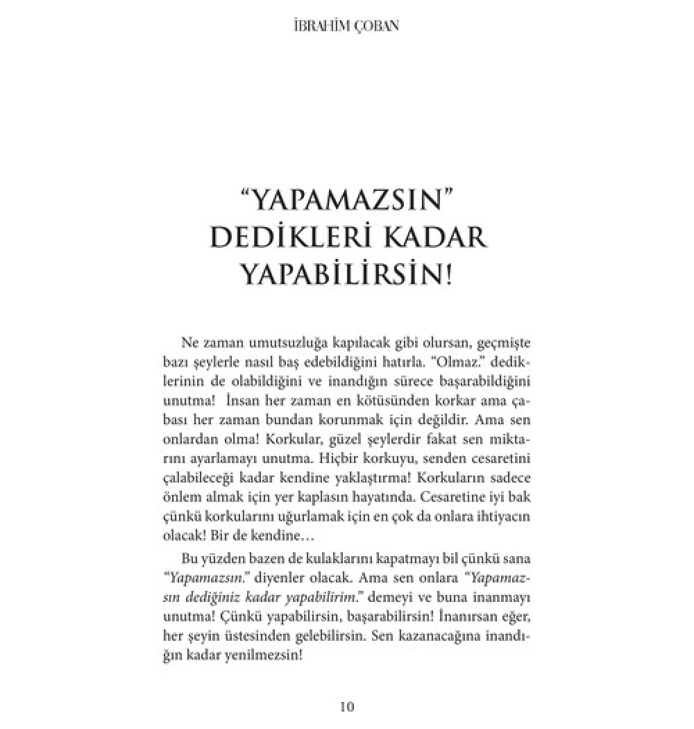 Gülümseyebilmek  İbrahim Çoban  Olimpos