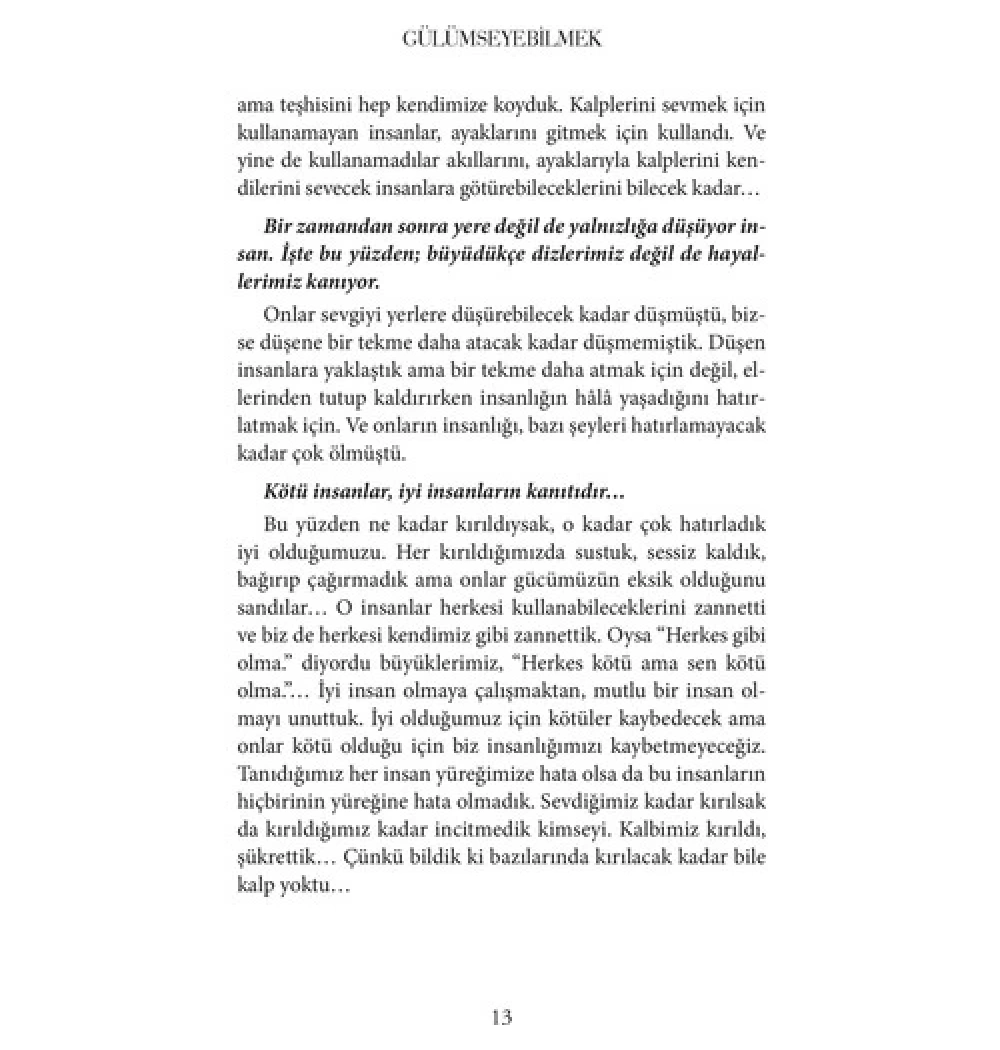 Gülümseyebilmek  İbrahim Çoban  Olimpos