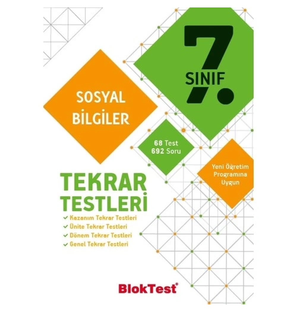 Bloktest 7.Sınıf Sosyal Tekrar Testleri