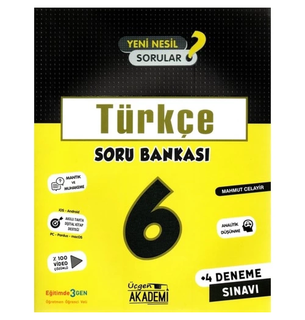 Üçgen 6.Sınıf Türkçe Soru Bankası