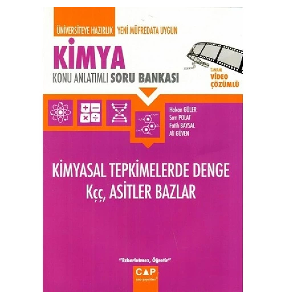 Çap  Üniv.Haz.Kimyasal Tepkimelerde Denge Asitler Bazlar
