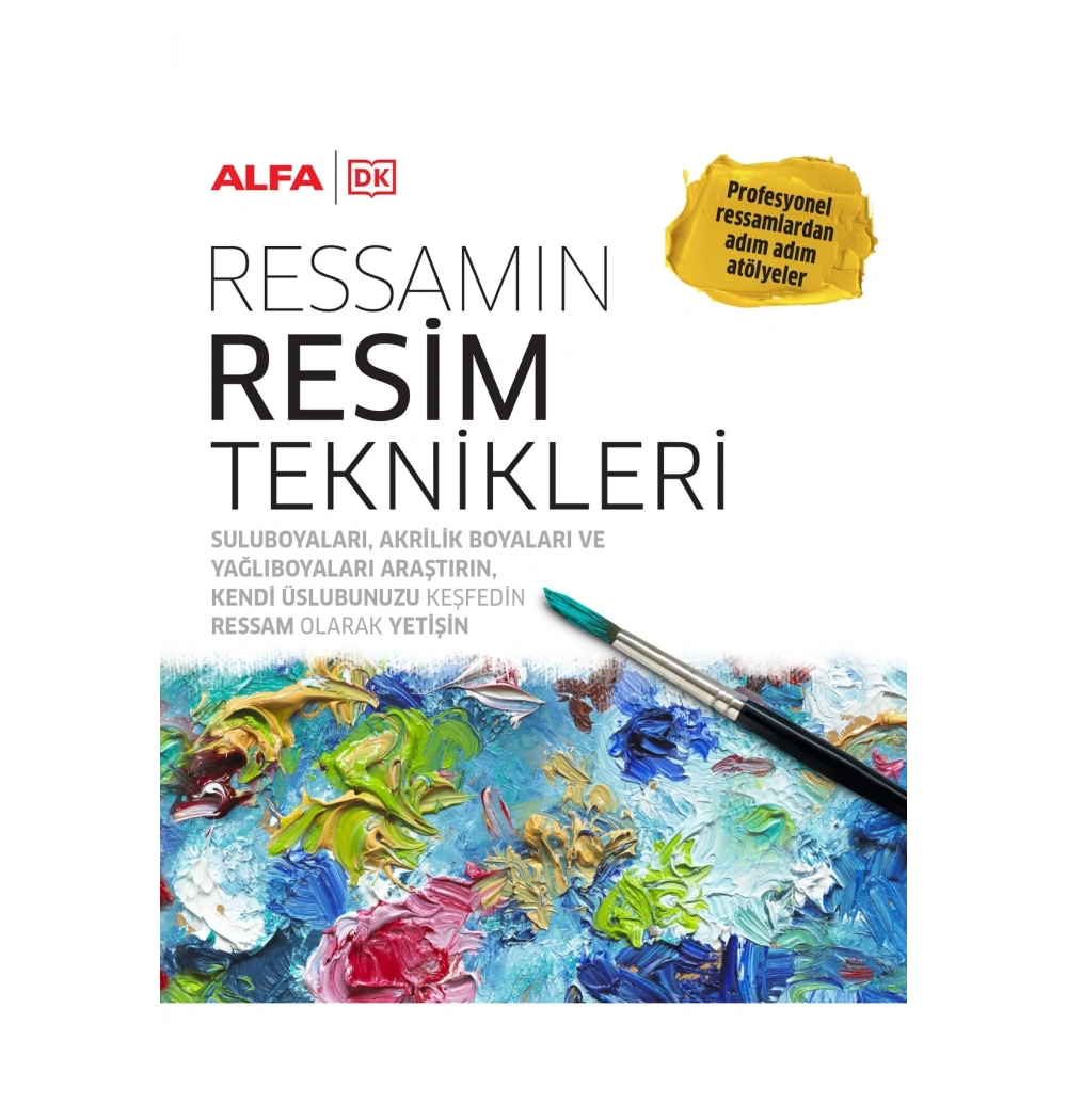Ressamin Resi̇M Tekni̇Kleri̇ Ci̇Ltli̇ Alfa Basım
