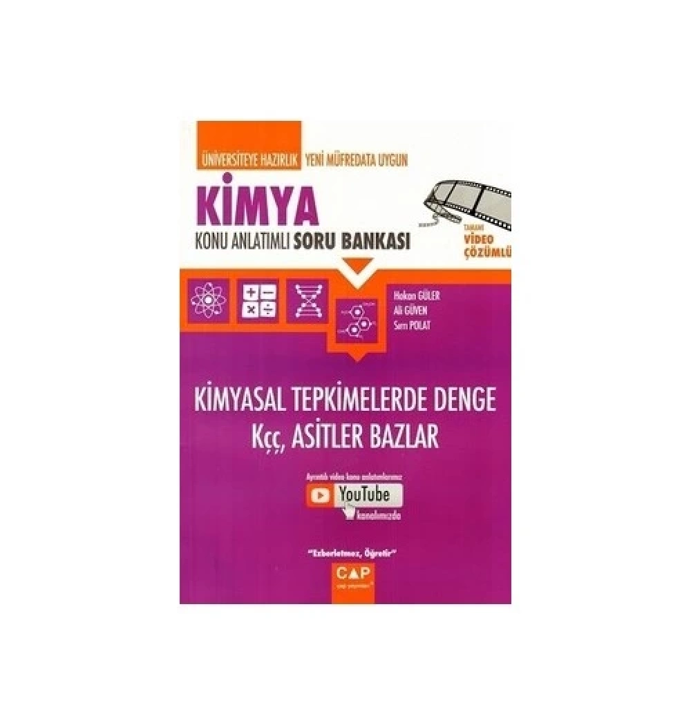 Çap  Üniv Sın Haz.Kimya Konu Anlatım Soru Bankası