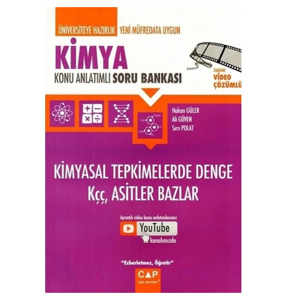 Çap  Üniv Sın Haz.Kimya Konu Anlatım Soru Bankası