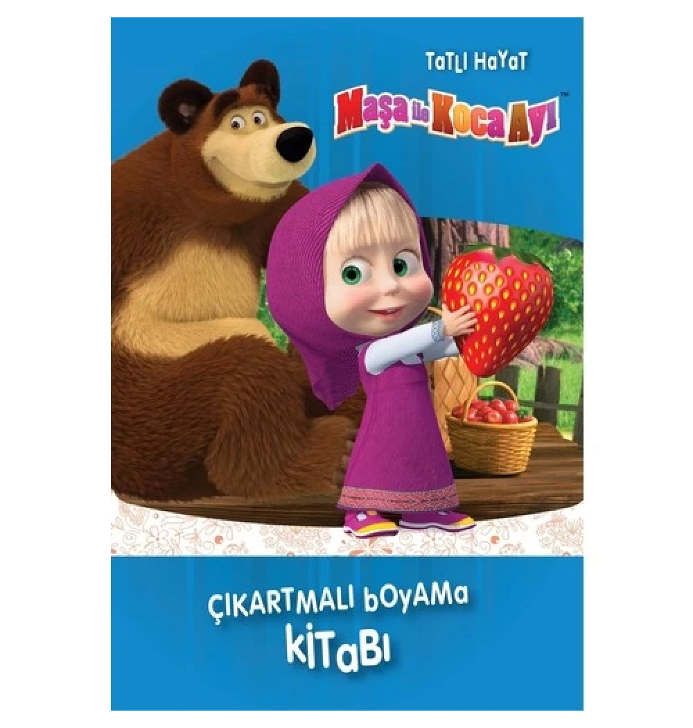 Maşa İle Koca Ayı Çıkartmalı Boyama     Doğan  Egmont