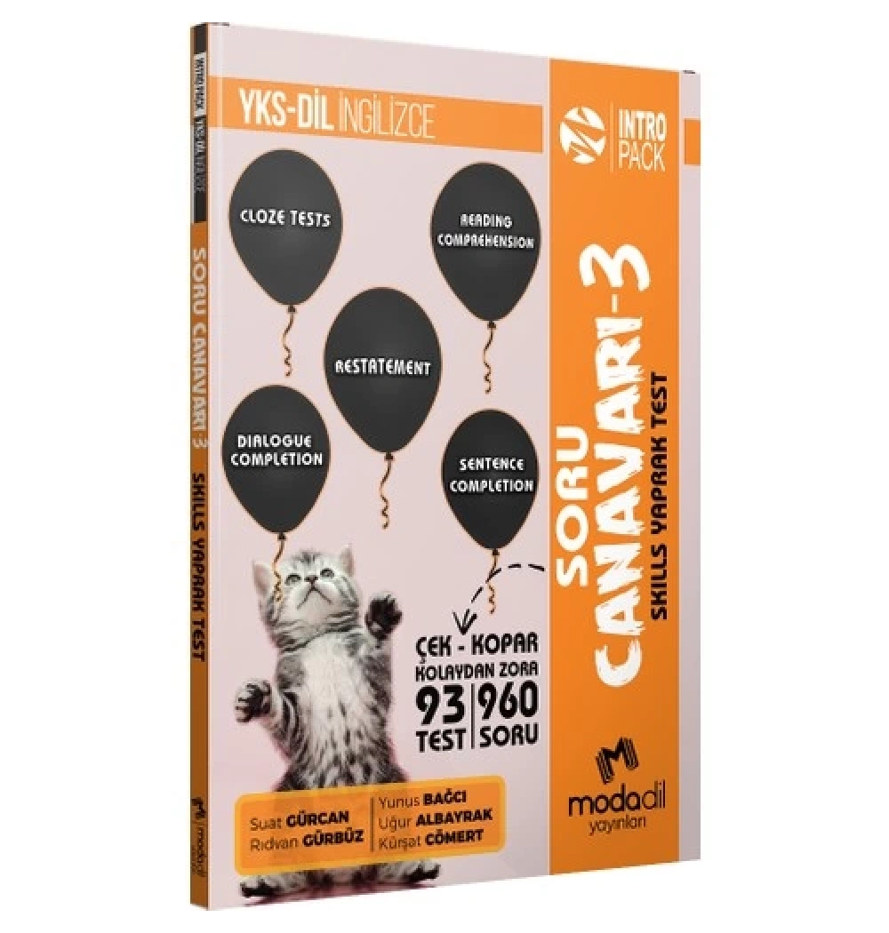 Modadil Yks-Dil İngilizce Soru Canavarı 3