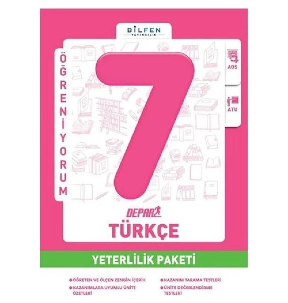 Bilfen 7.Sınıf Türkçe Depar Yeterlilik Paketi