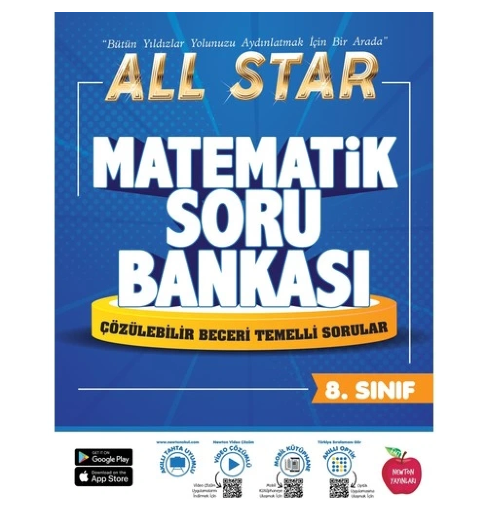 Newton 8.Sınıf All Star Matematik Soru Bankası