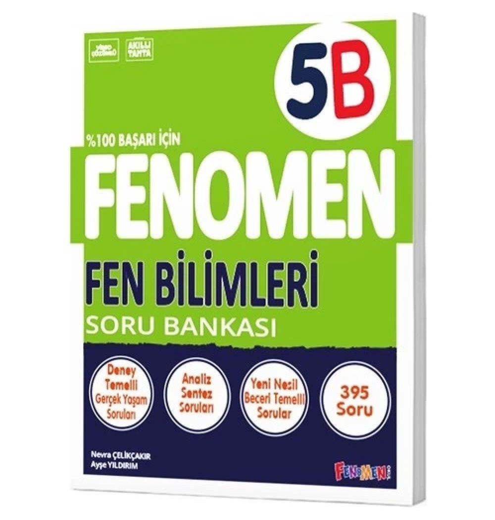 Fenomen 5.Sınıf Fen Bilimleri Soru Bankası