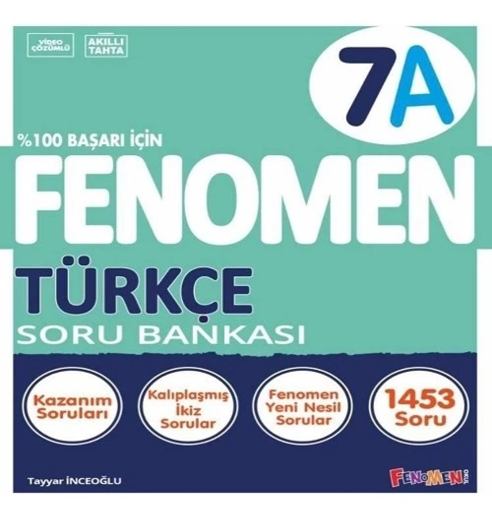 Fenomen 7.Sınıf Türkçe Soru Bankası 7A
