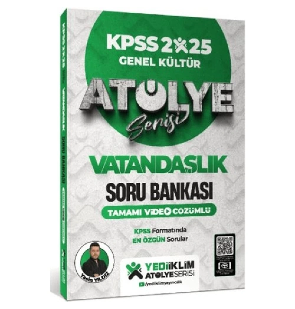 Kpss 2025 Gk Vatandaşlık Soru Bankası Atölye Sersi Yediiklim