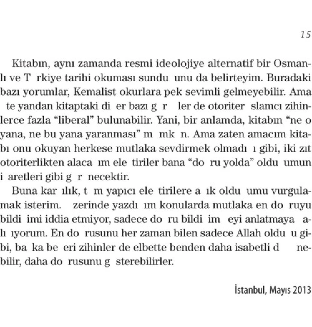 Özgürlüğün İslami Yolu - Mustafa Akyol - Doğa