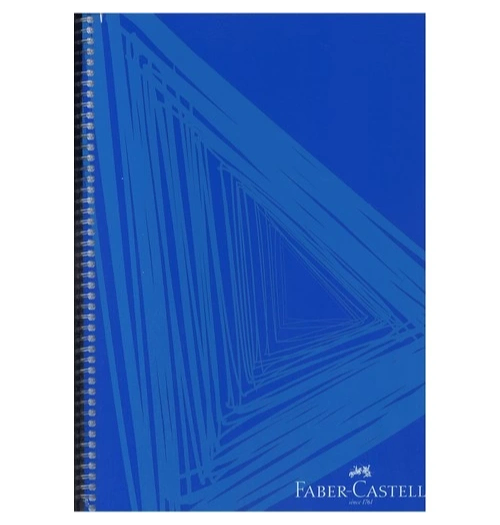 Faber Castell Defter Waves Pp Kapak Spiralli 80 Yaprak Kareli 5075000435000