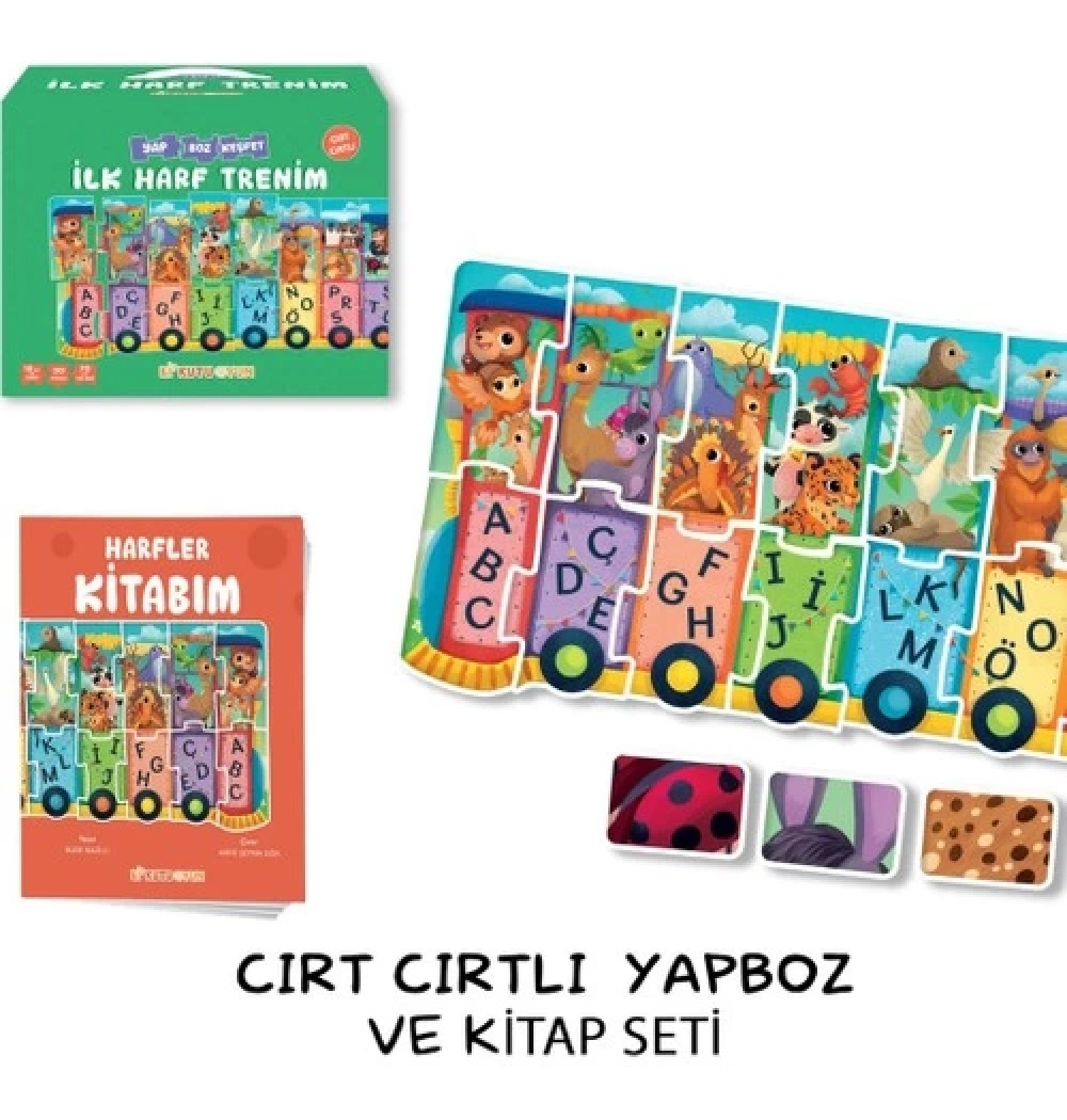 İlk Harf Trenim Cırt Cırtlı Yap Boz Keşfet Bikutu Oyun