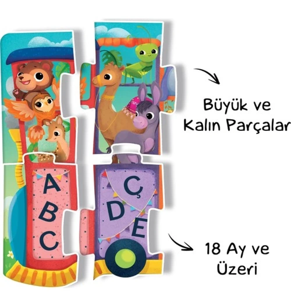İlk Harf Trenim Cırt Cırtlı Yap Boz Keşfet Bikutu Oyun