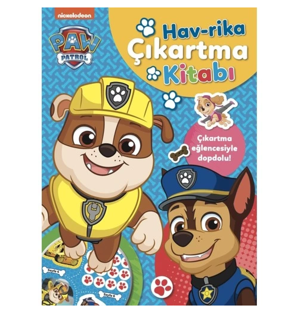 Havrika Çıkartma Kitabı Paw Patrol