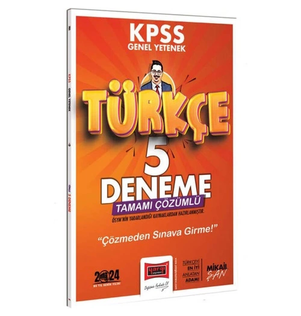 Yargı 2024 Kpss Gy Türkçe 5 Çözümlü Deneme