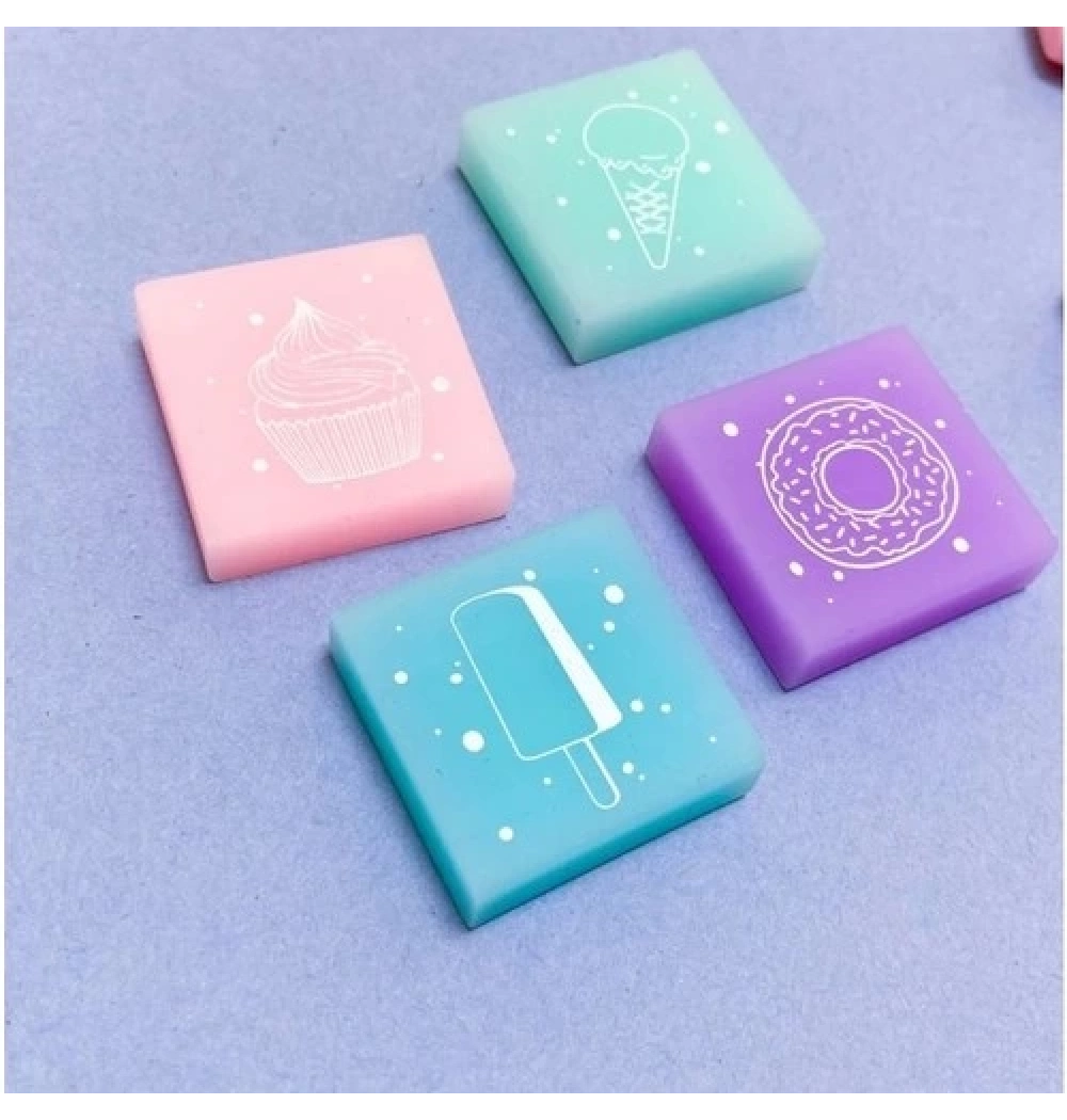 Bruno Visconti Silgi Happygraphix Zefir, Square, In Plastıc Box,