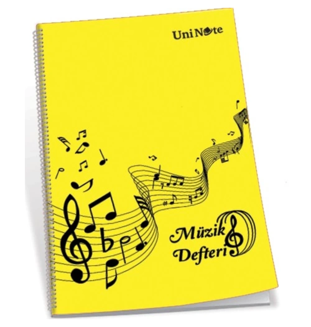 Çınar Pp Kapak Spiralli Jazz A4 Müzik Defteri 30 Yp 38000