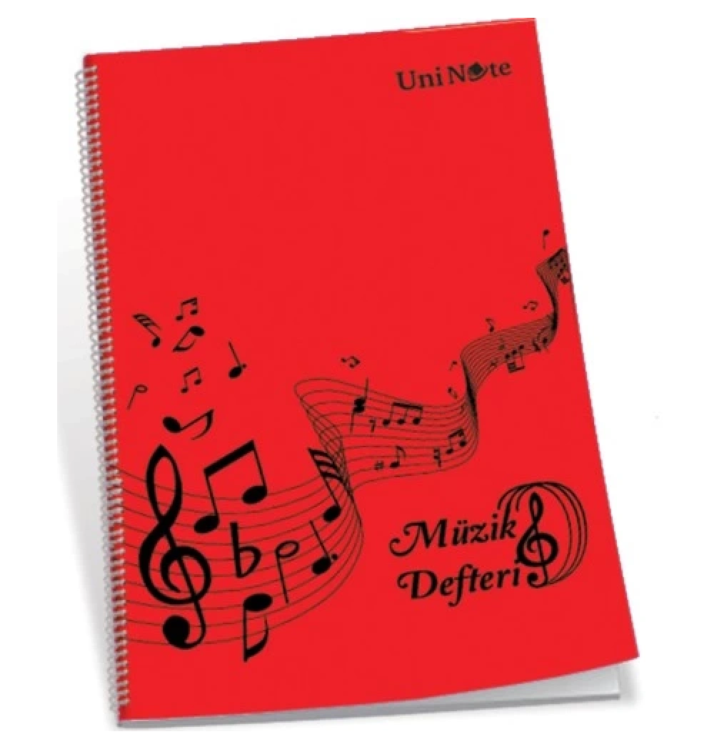 Çınar Pp Kapak Spiralli Jazz A4 Müzik Defteri 30 Yp 38000