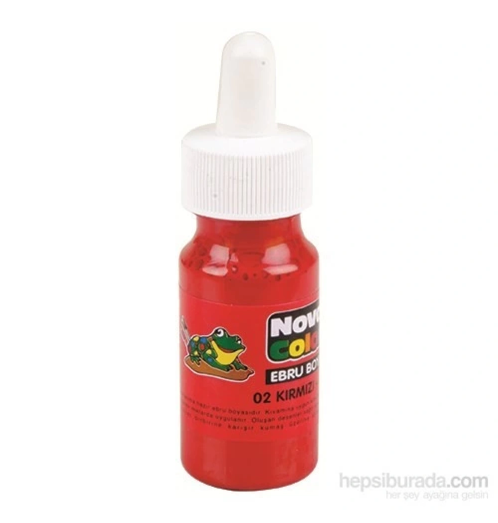 Nova Color Ebru Boya  Şişe Kırmızı Nc-241
