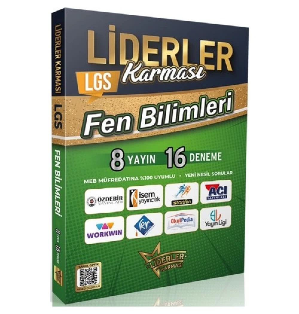 Liderler Karması Lgs Fen Bilimleri 8 Yayın 16 Deneme