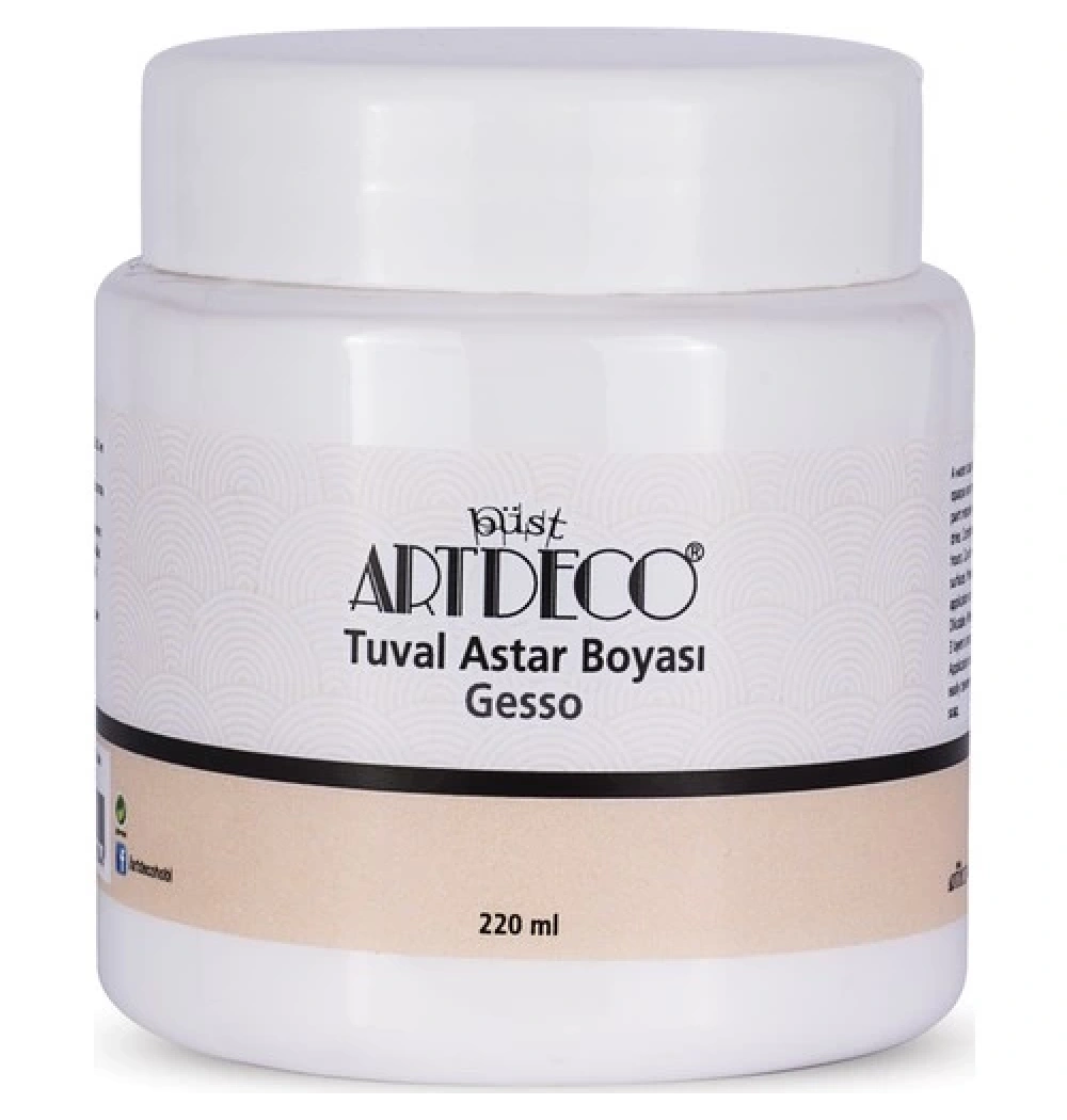 Lisans Artdeco Gesso 220Ml. Beyaz  Lv-Y-085N-930
