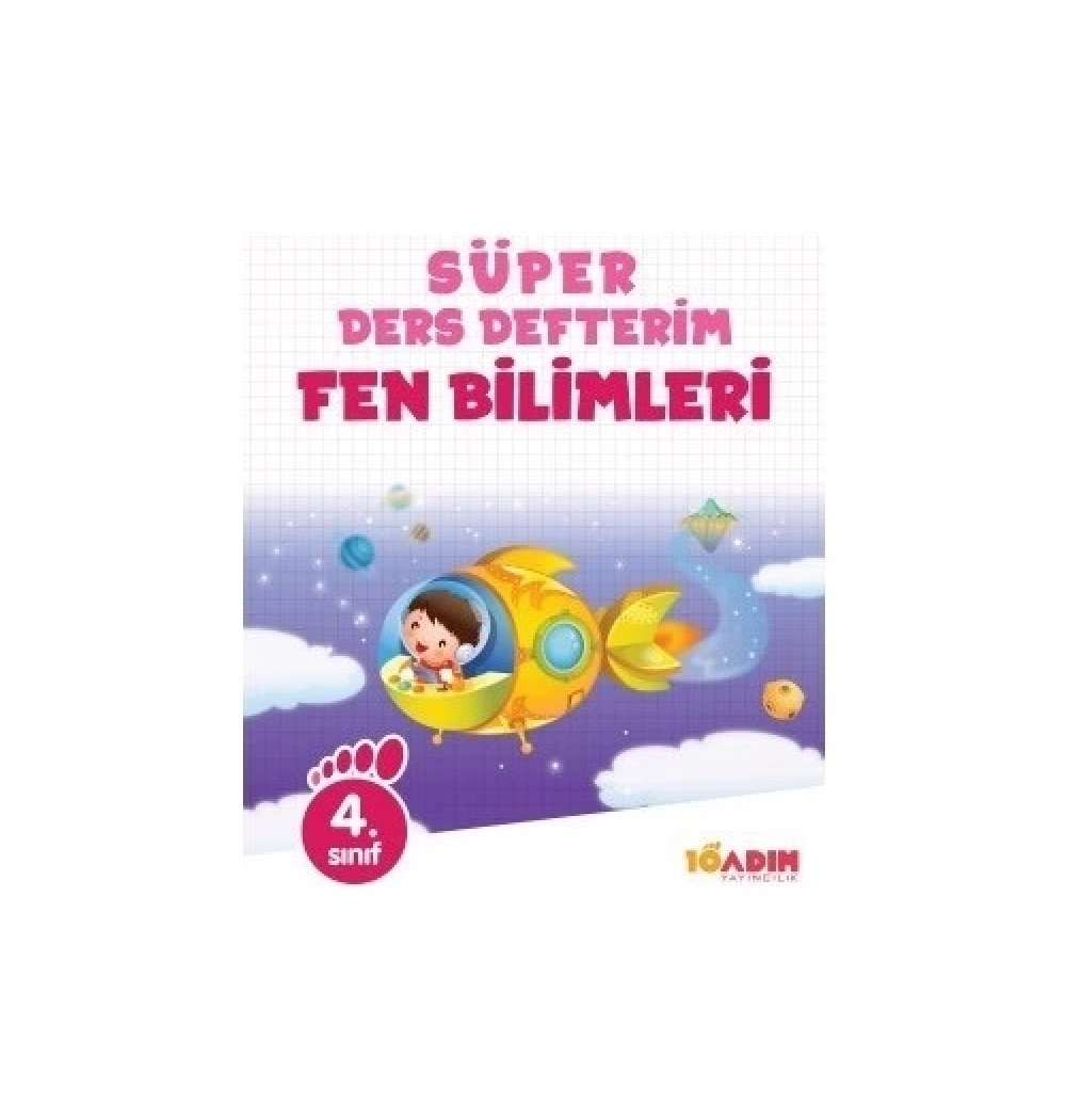 4. Sınıf Fen Bilimleri Süper Ders Defterim 10 Adım