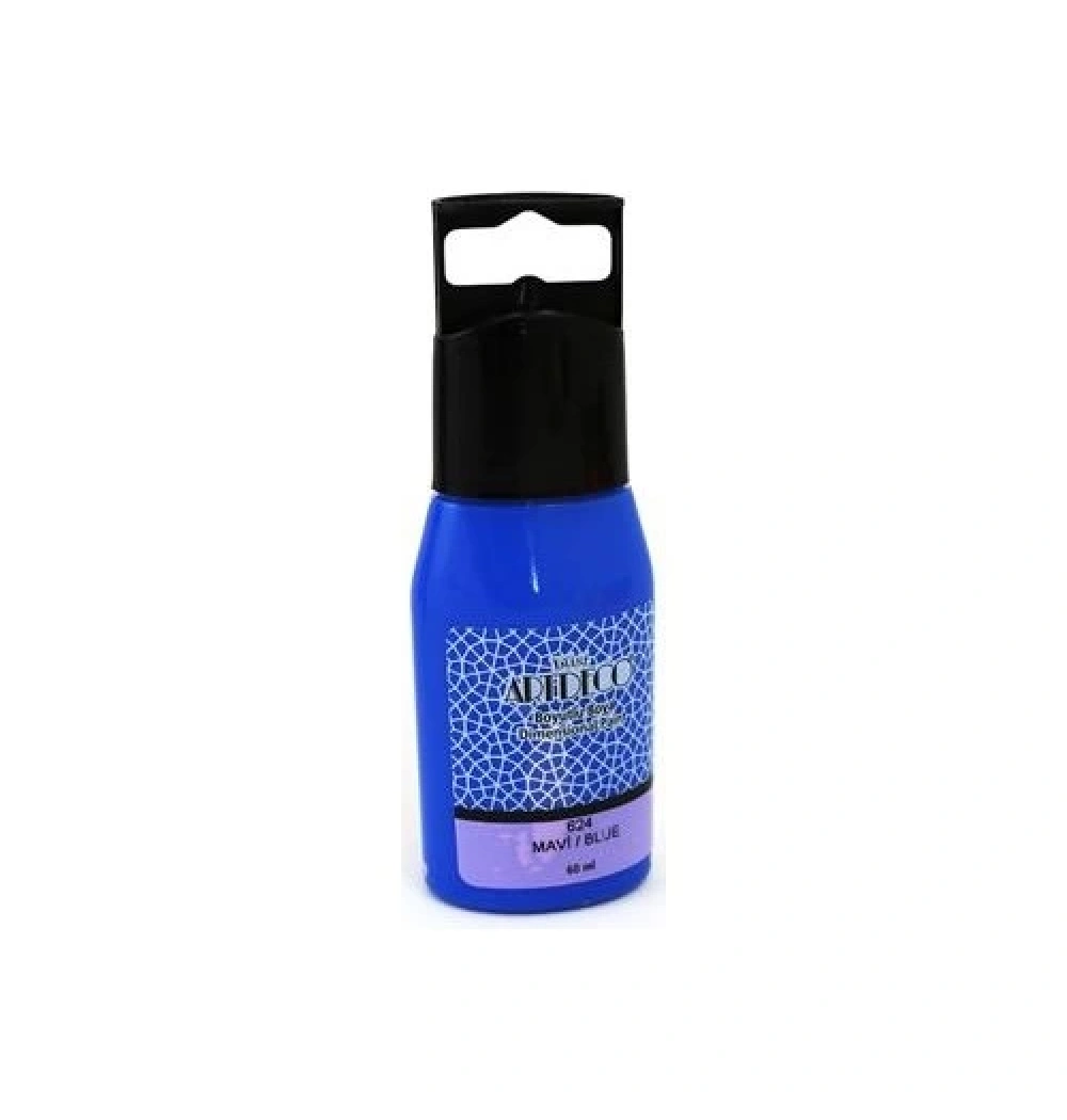Lisans Artdeco Boyutlu Boya 60Ml Mavi 624  Lv-Y-042C-624