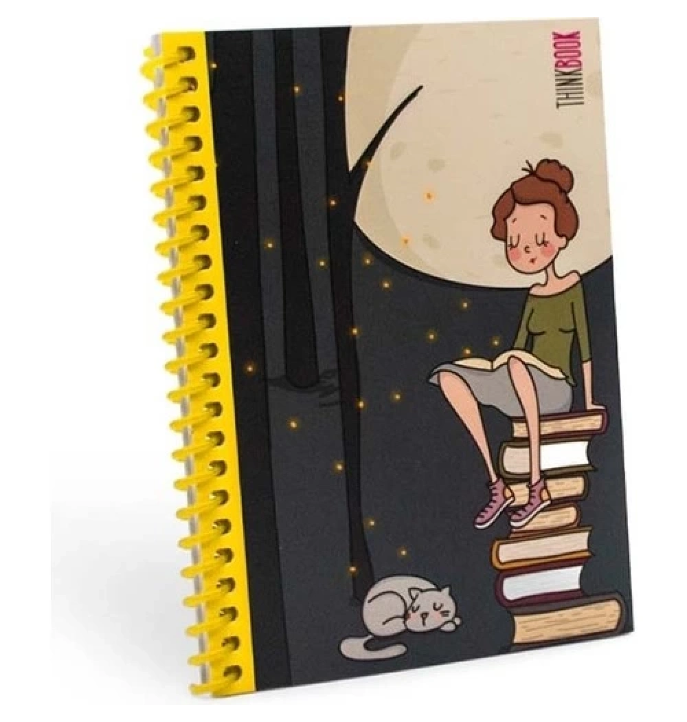 Thinkbook Serenity Sarı Spiralli Not Defteri
