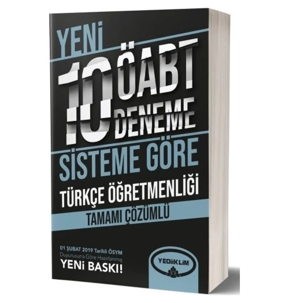 Öabt Türkçe Öğretmenliği 10 Deneme   Y İklim